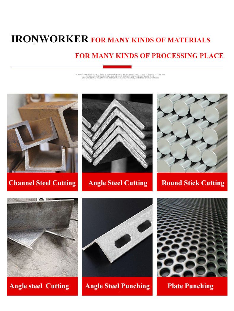 Hydraulic Ironworker 25 Ton Hand Tools Hydraulic Combined Punching And Cutting Machine Гидравлический Айронворкер 25-тонный ручной инструмент гидравлический комбинированный штамповочный и режущий станок