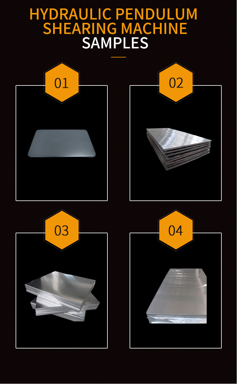 Hydraulic Pendulum Cnc Swing Beam Sheet Metal Plate Shearing Machine Гидравлический маятниковый станок для резки листового металла с ЧПУ