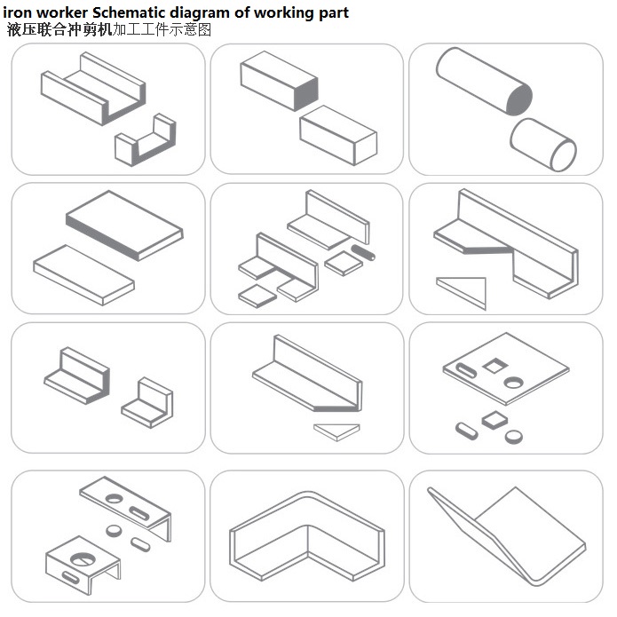 Гидравлические ножницы и пробивные машины серии Q35y