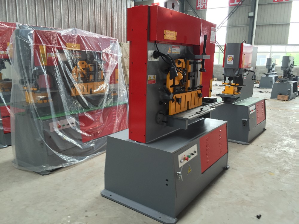 Q35y Series Multifunctional Hydraulic Iron Worker Combined Shearing And Punching Machine Многофункциональная гидравлическая машина для резки и штамповки металла серии Q35y