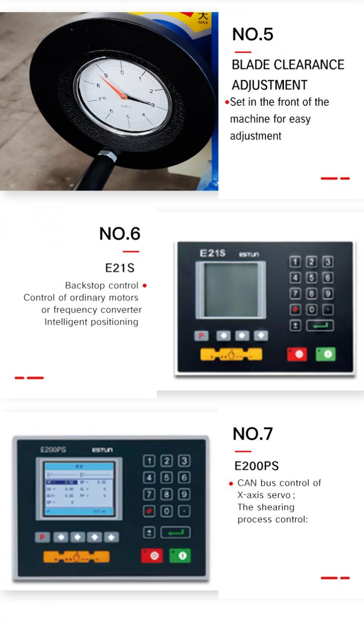 Shear Cutting Machine Guillotine Metal Hydraulic Shearing Machine Qc11Y/K Гидравлические гильотинные ножницы для резки металла Qc11Y/K